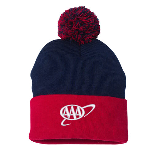 Pom-Pom 12" Knit Beanie Thumbnail