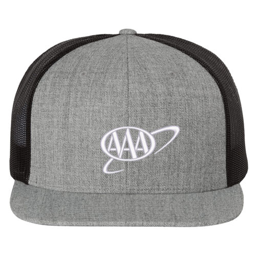 Wool Blend Flat Bill Trucker Cap Thumbnail